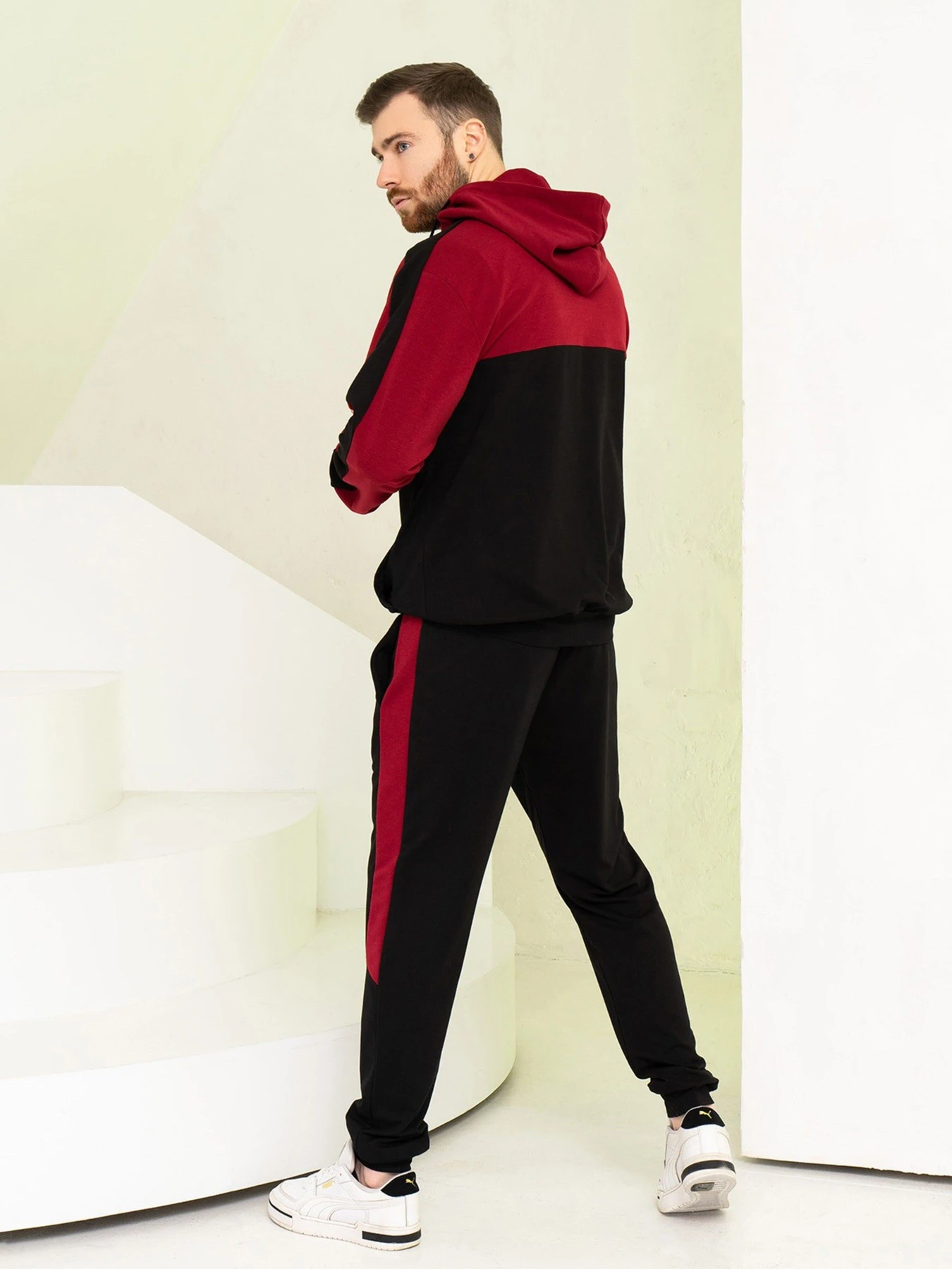 Костюмы ISSA Plus модель GN-525_black Костюмы ISSA Plus модель GN-525_black Фото