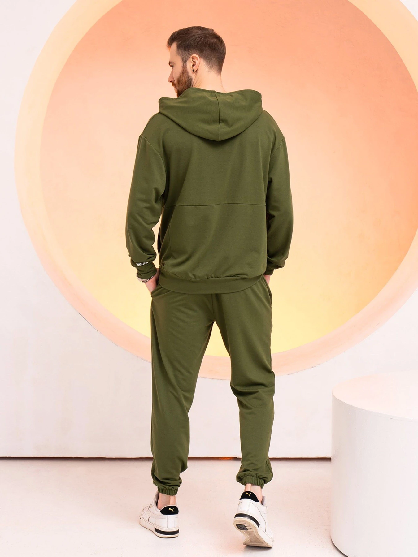 Костюмы ISSA Plus модель GN-526_khaki Костюмы ISSA Plus модель GN-526_khaki Фото