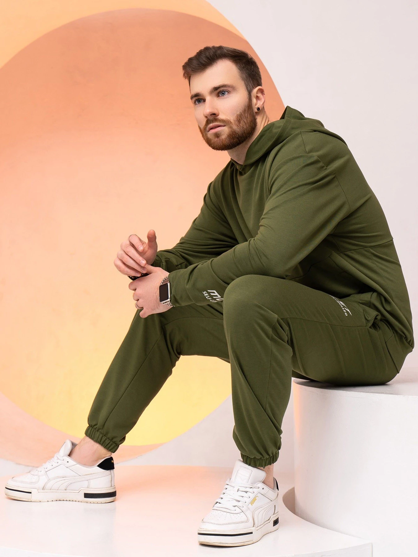 Костюмы ISSA Plus модель GN-526_khaki Костюмы ISSA Plus модель GN-526_khaki Фото