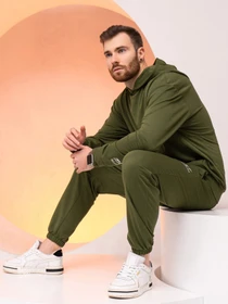Костюмы ISSA Plus модель GN-526_khaki Фото