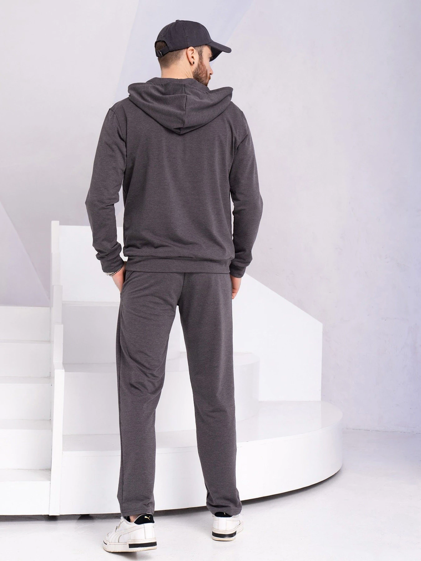 Костюмы ISSA Plus модель GN-530_darkgray Костюмы ISSA Plus модель GN-530_darkgray Фото