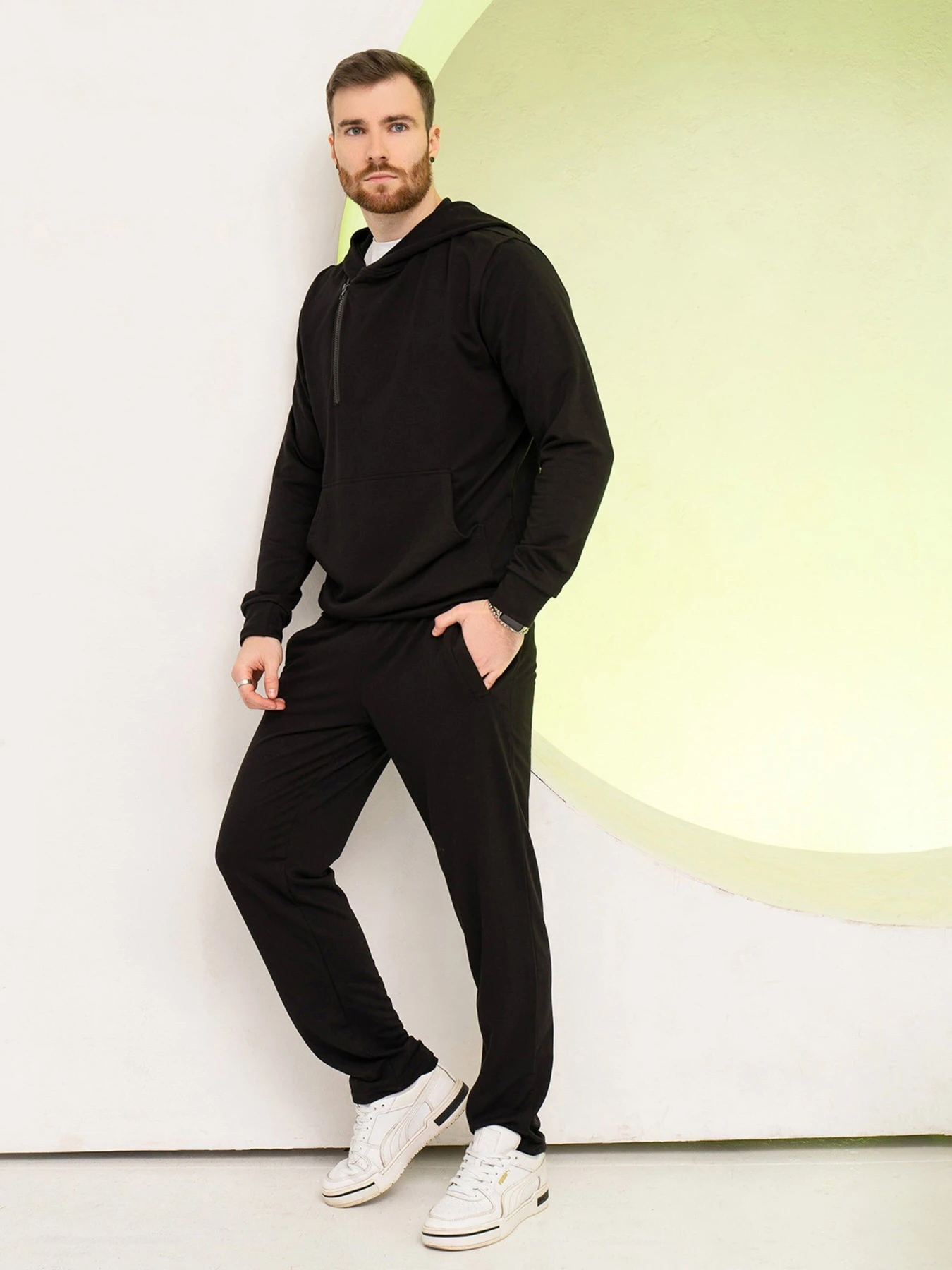 Костюмы ISSA Plus модель GN-530_black Костюмы ISSA Plus модель GN-530_black Фото