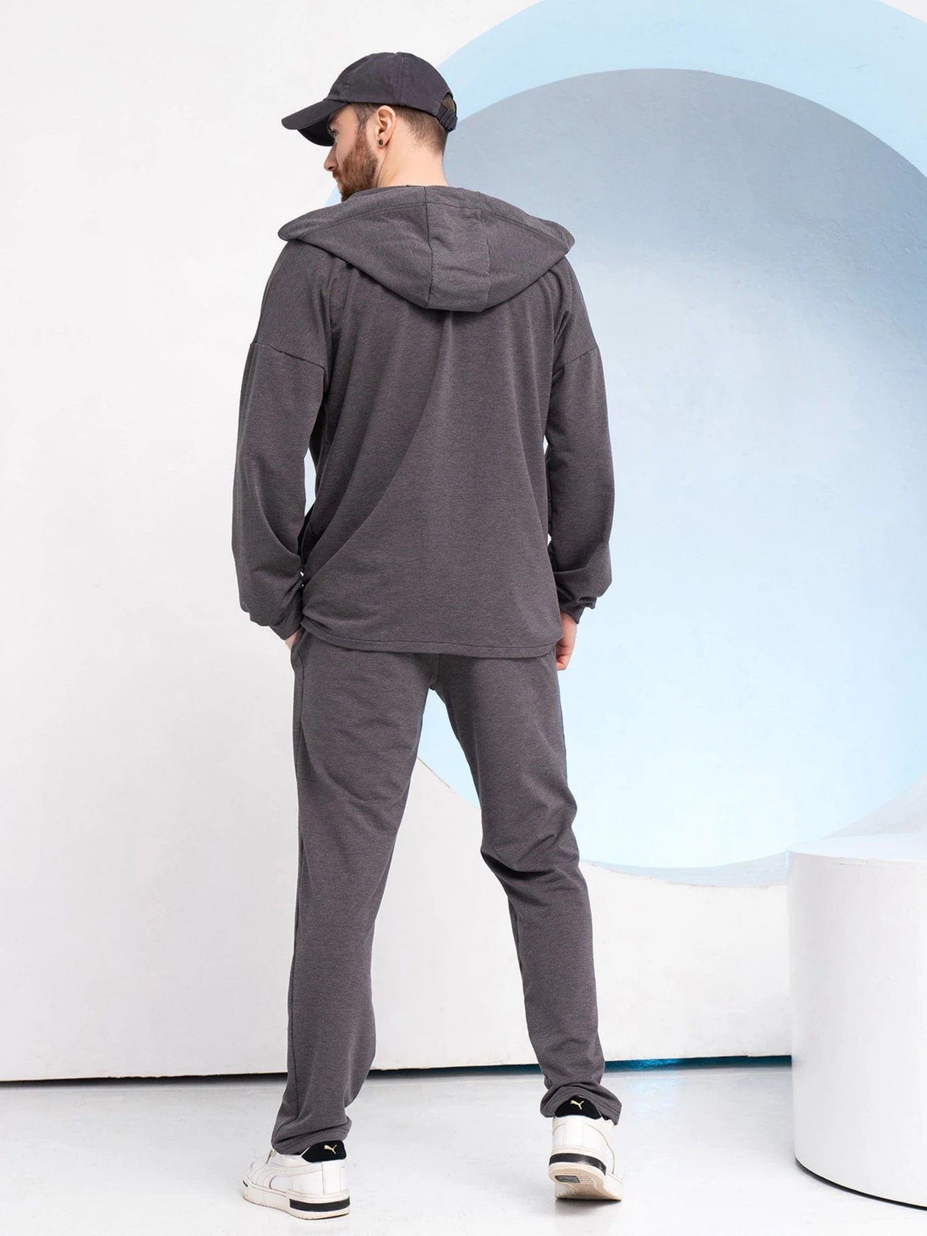 Костюмы ISSA Plus модель GN-531_darkgray Костюмы ISSA Plus модель GN-531_darkgray Фото