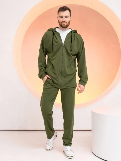 Костюми ISSA Plus модель GN-531_khaki Фото