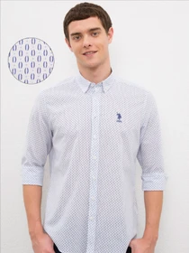 Рубашки US Polo модель G081SZ004.000.987151.VR013 Фото