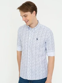 Рубашки US Polo модель G081SZ004.000.1378608.VR033 Фото