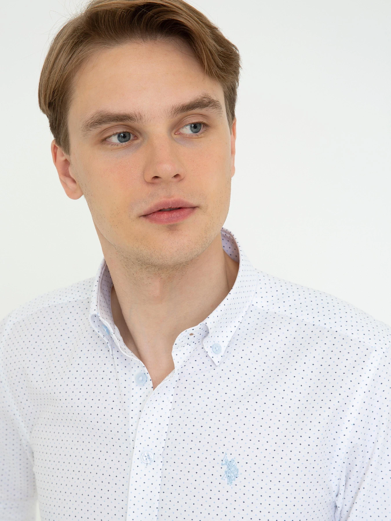 Рубашки US Polo модель G081SZ004.000.1378612.VR033 Фото