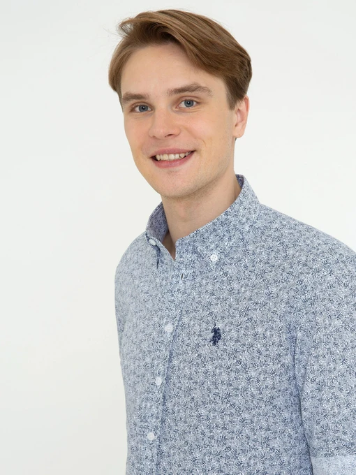 Рубашки US Polo модель G081SZ004.000.1378622.VR033 Фото