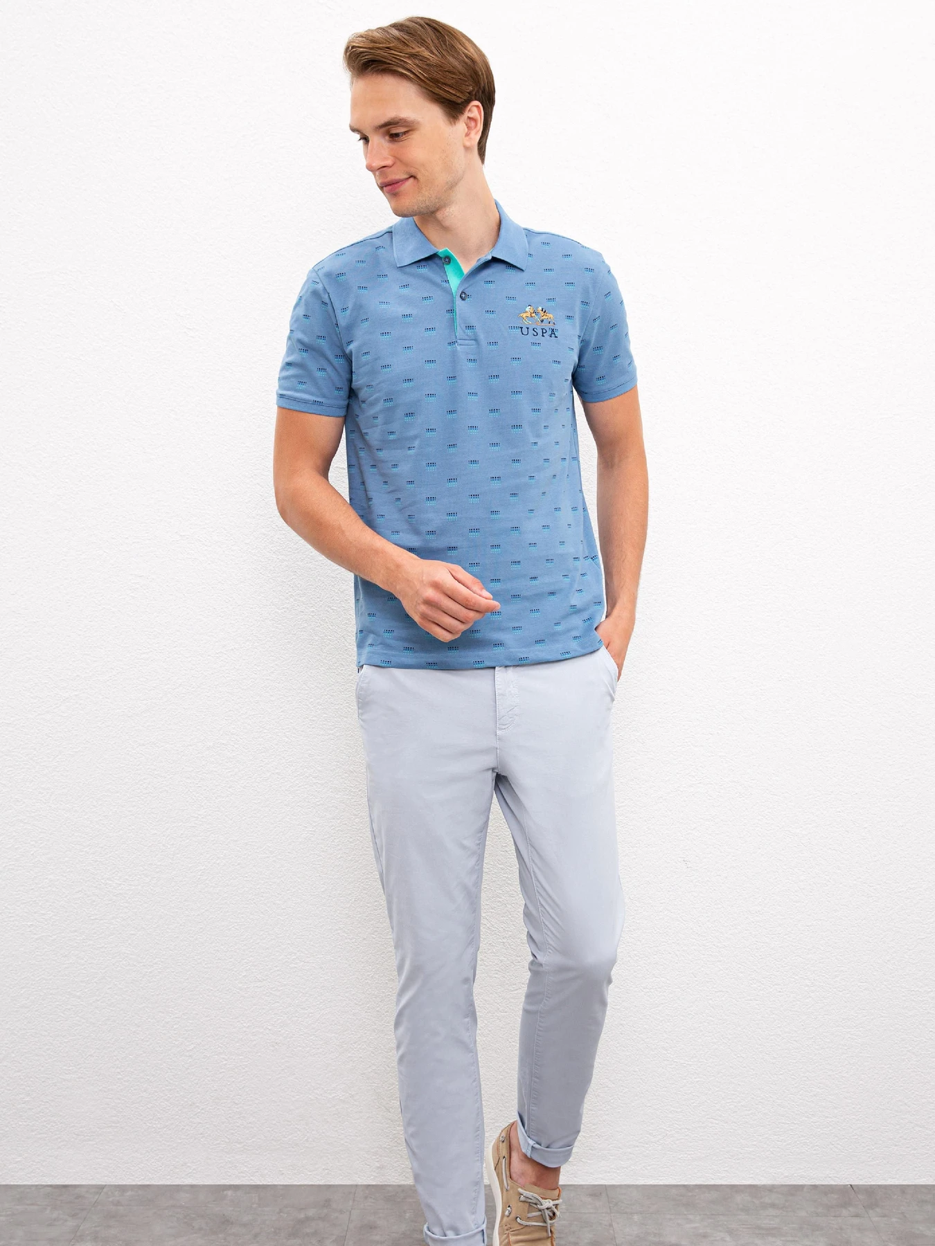 Футболки і поло US Polo модель G081SZ011.000.985637.VR028 Фото