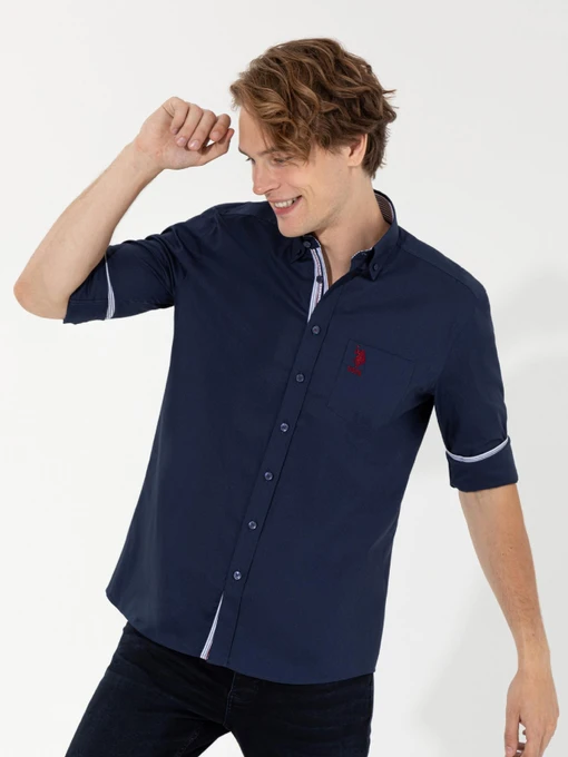 Рубашки US Polo модель G081SZ004.000.1450586.VR033 Фото