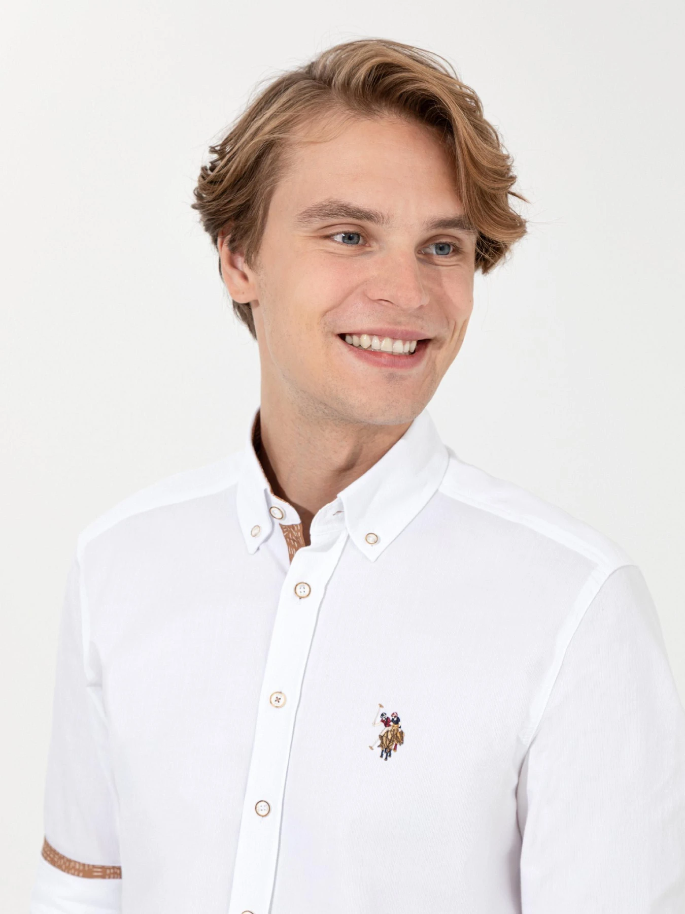 Рубашки US Polo модель G081SZ004.000.1457144.VR013 Фото