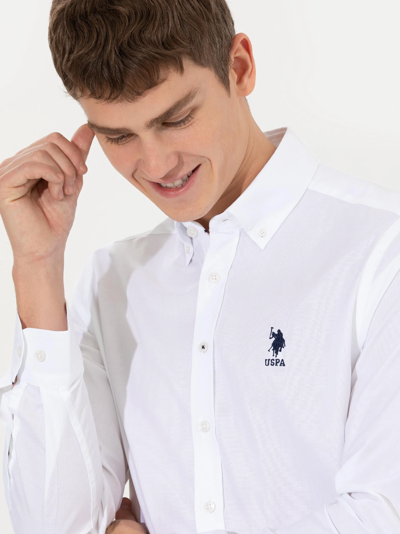 Рубашки US Polo модель G081SZ004.000.1461485.VR013 Фото