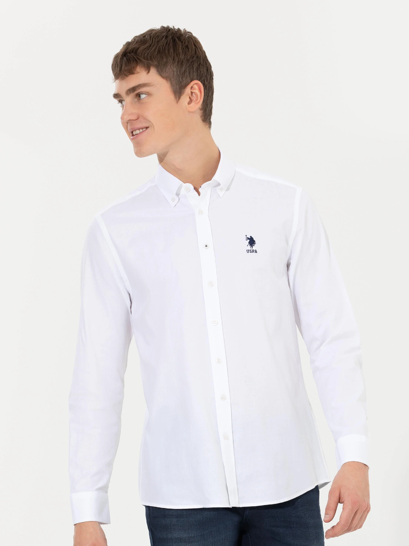 Рубашки US Polo модель G081SZ004.000.1461485.VR013 Фото