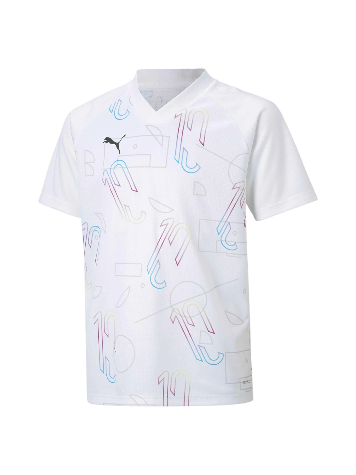 Футболки и поло PUMA Neymar Jr Thrill Jersey Jr модель 605671 Фото
