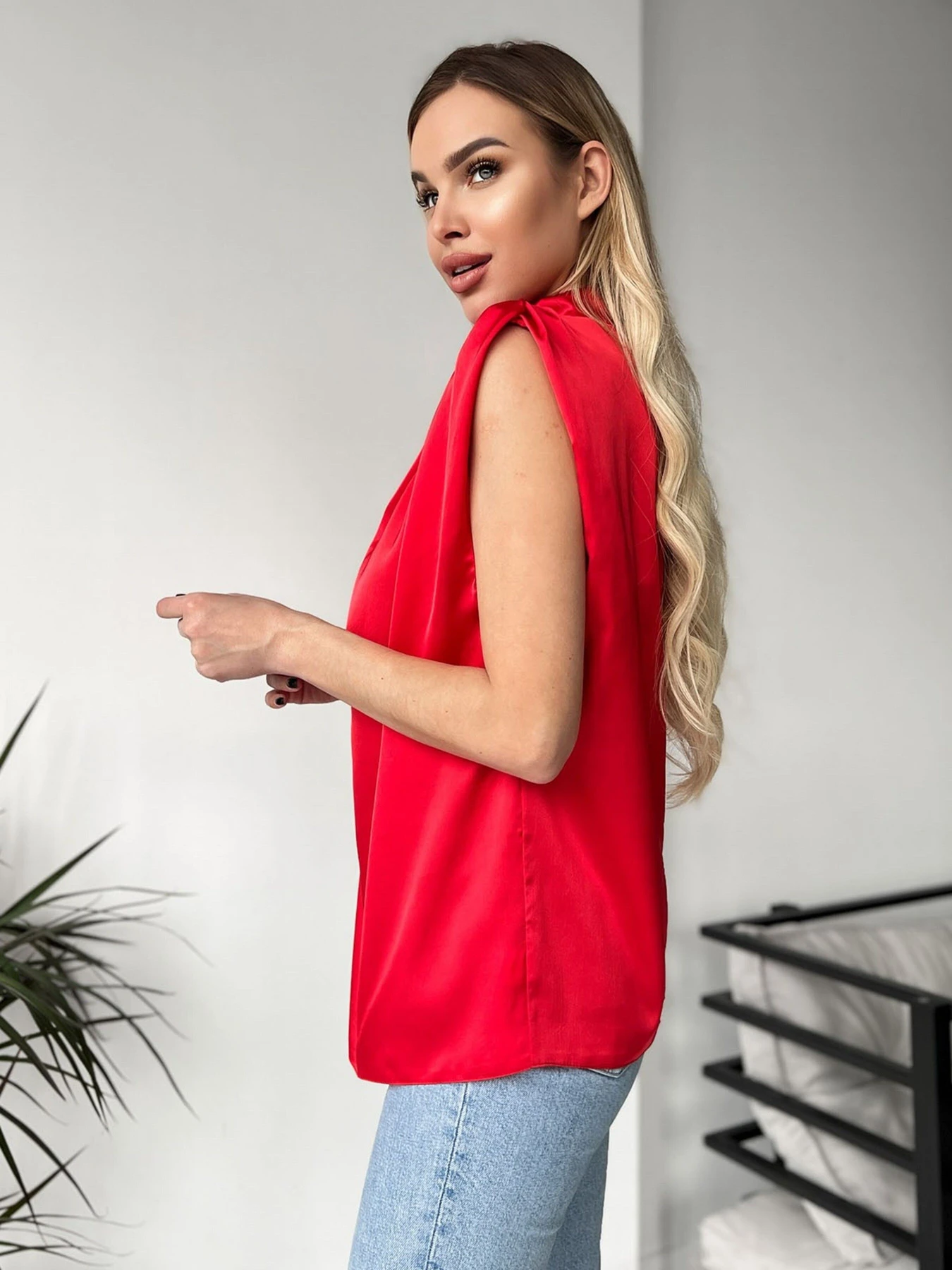Рубашки ISSA Plus модель 13715_red Рубашки ISSA Plus модель 13715_red Фото