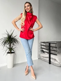 Рубашки ISSA Plus модель 13715_red Фото
