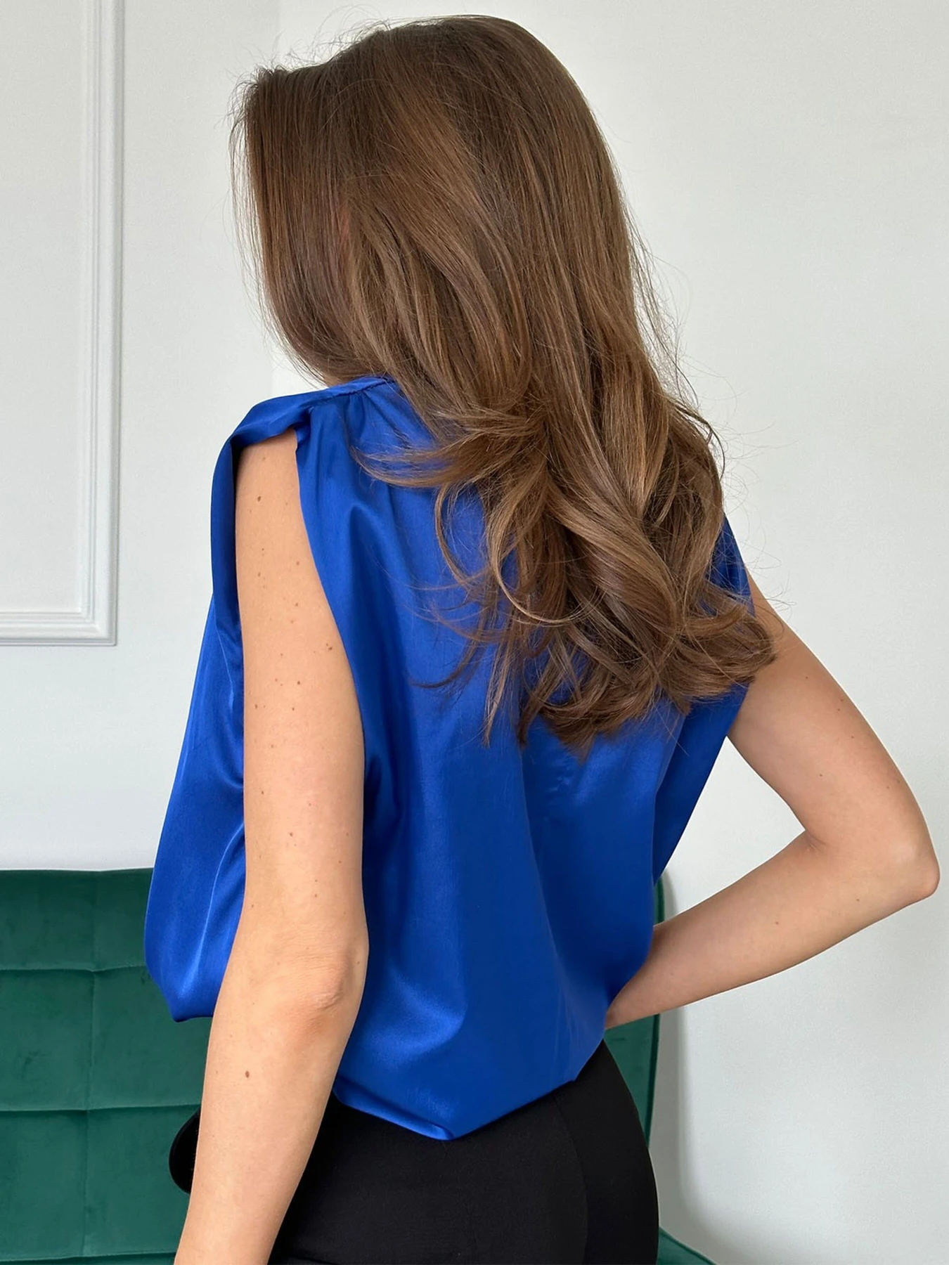 Сорочки ISSA Plus модель 13715_blue Сорочки ISSA Plus модель 13715_blue Фото