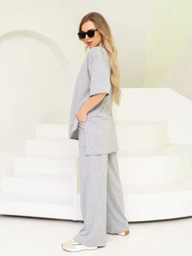 Костюмы ISSA Plus модель 13719_lightgray Фото