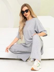 Костюмы ISSA Plus модель 13719_lightgray Фото