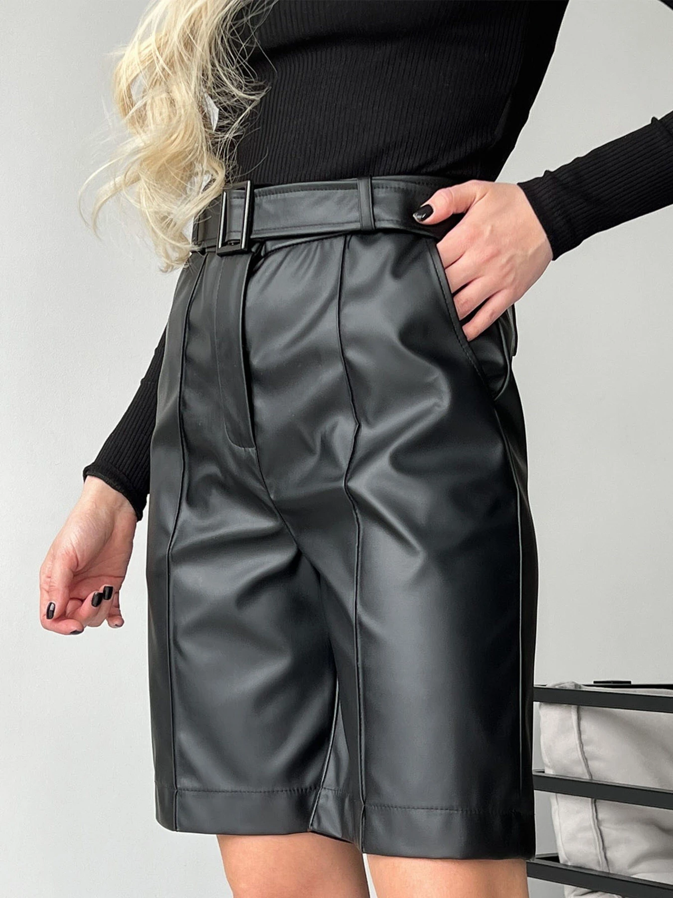 Шорты ISSA Plus модель 13720_black Шорты ISSA Plus модель 13720_black Фото