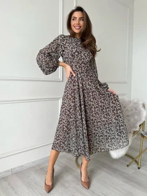 Сукні ISSA Plus модель 13721_multicolor Фото