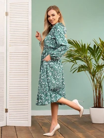 Платья ISSA Plus модель 13723_mint Фото