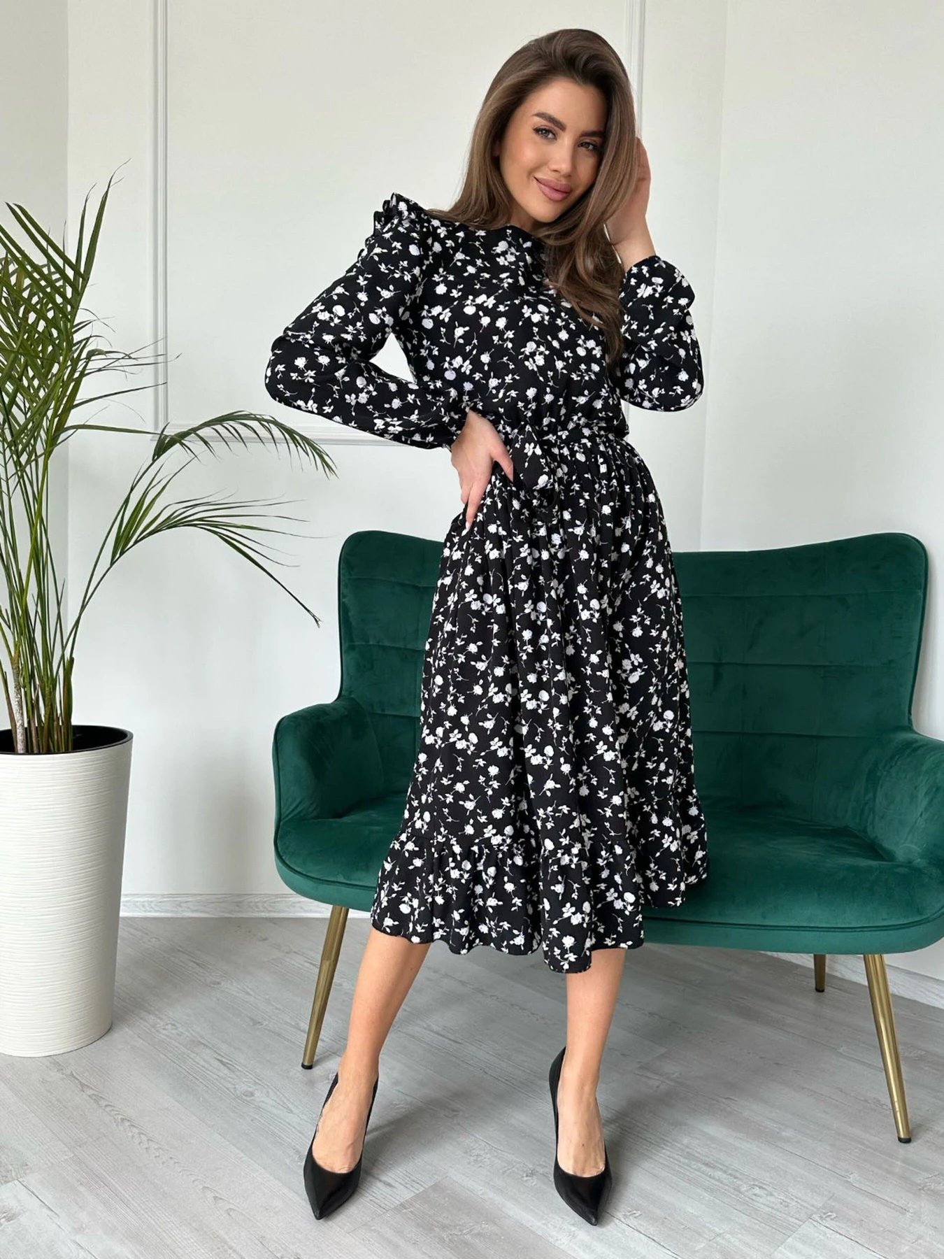 Платья ISSA Plus модель 13723_black Платья ISSA Plus модель 13723_black Фото