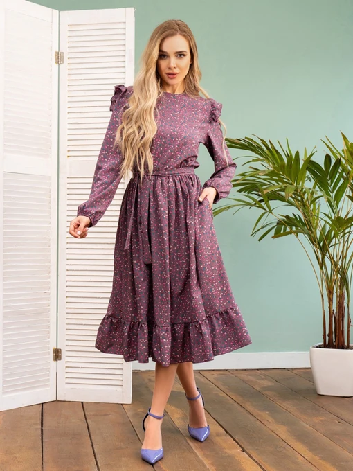 Сукні ISSA Plus модель 13725_multicolor Фото