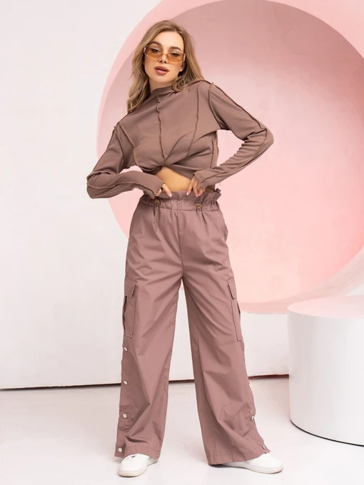 Штани ISSA Plus модель 13726_beige Фото