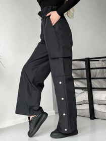 Брюки ISSA Plus модель 13726_black Фото