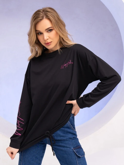 Худи и свитшоты ISSA Plus модель 13732_black Фото