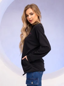 Худі та світшоти ISSA Plus модель 13732_black Фото