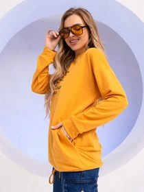 Худи и свитшоты ISSA Plus модель 13733_mustard Фото