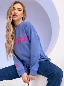 Худи и свитшоты ISSA Plus модель 13734_blue Фото