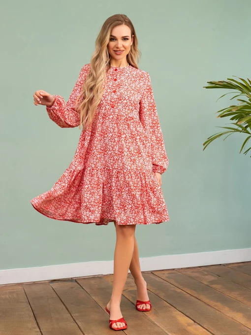 Сукні ISSA Plus модель 13735_red Фото