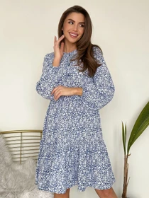 Платья ISSA Plus модель 13735_blue Фото