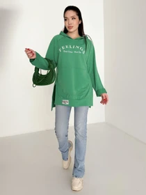 Худи и свитшоты ISSA Plus модель 13744_green Фото