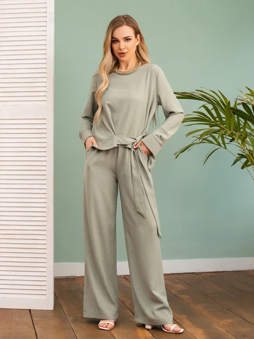 Костюмы ISSA Plus модель 13746_olive Фото