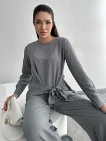 Костюмы ISSA Plus модель 13746_grey Фото