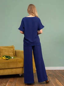 Костюми ISSA Plus модель 13747_blue Фото