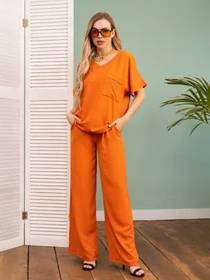 Костюми ISSA Plus модель 13747_terracotta Фото