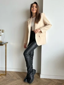 Пиджаки ISSA Plus модель 13752_beige Фото