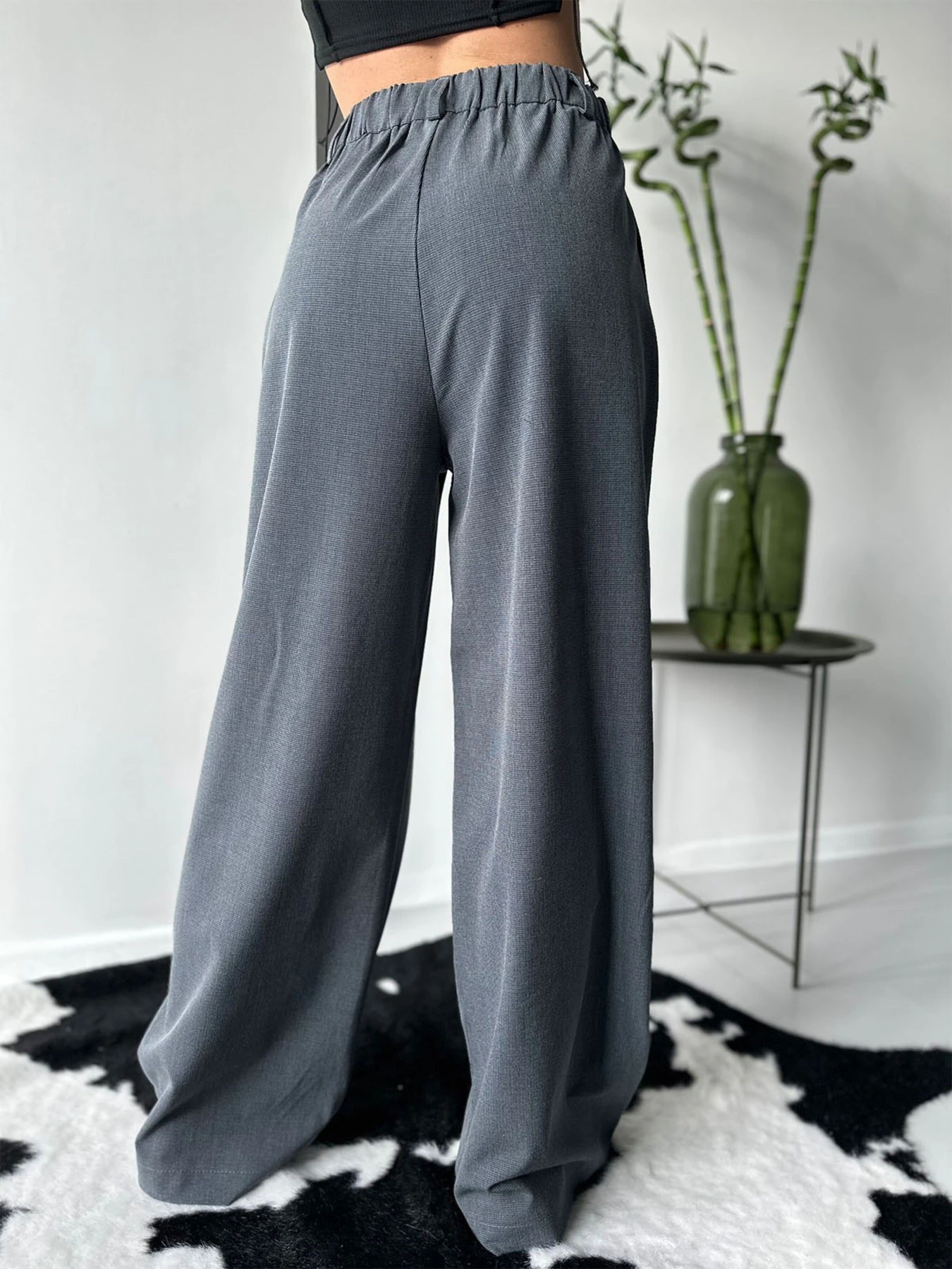 Брюки ISSA Plus модель 13754_grey Брюки ISSA Plus модель 13754_grey Фото