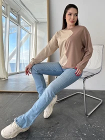 Худі та світшоти ISSA Plus модель 13755_beige Фото
