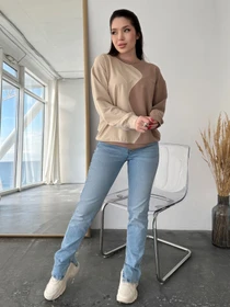 Худі та світшоти ISSA Plus модель 13755_beige Фото
