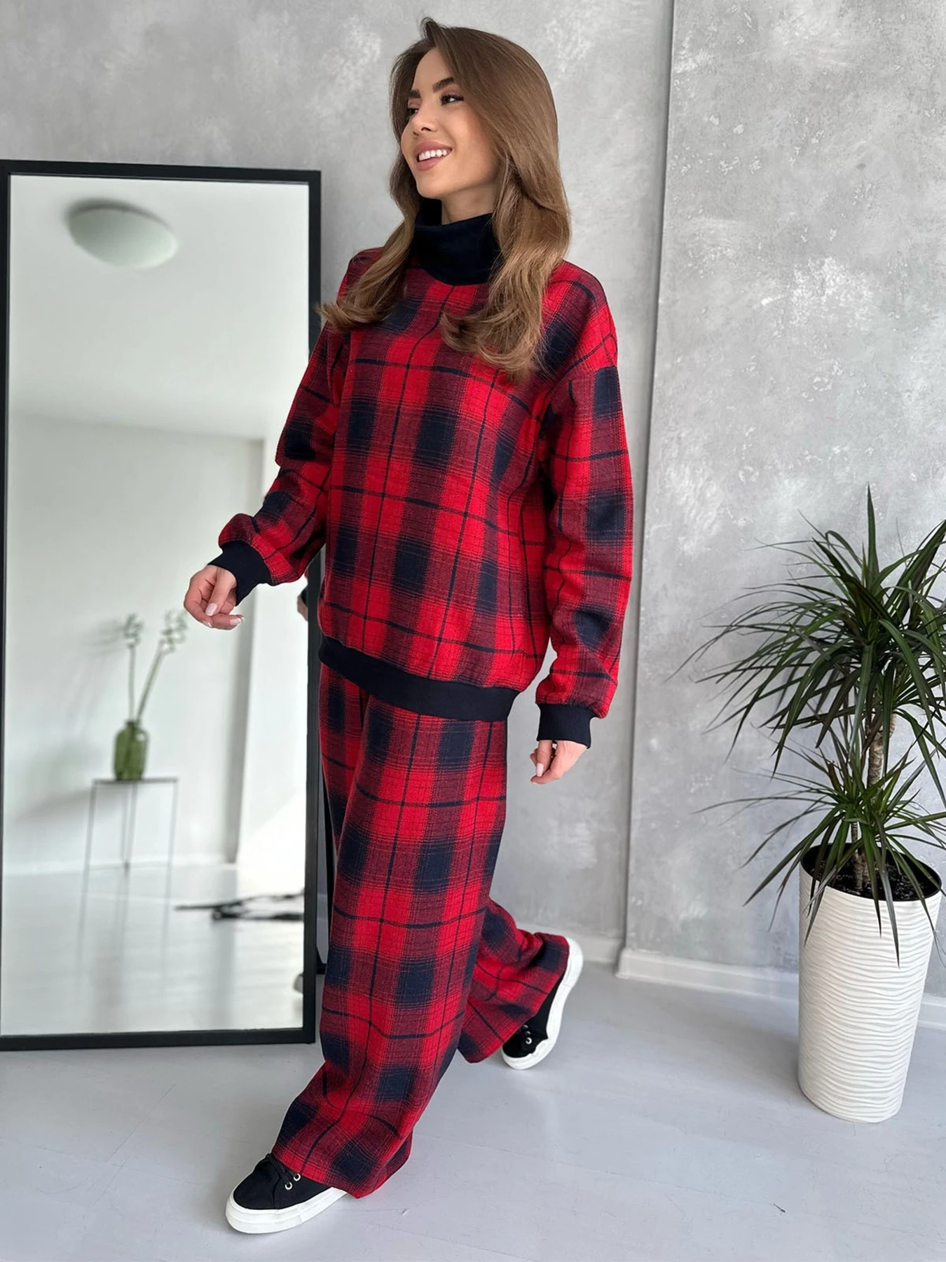 Костюми ISSA Plus модель 13756_red Фото
