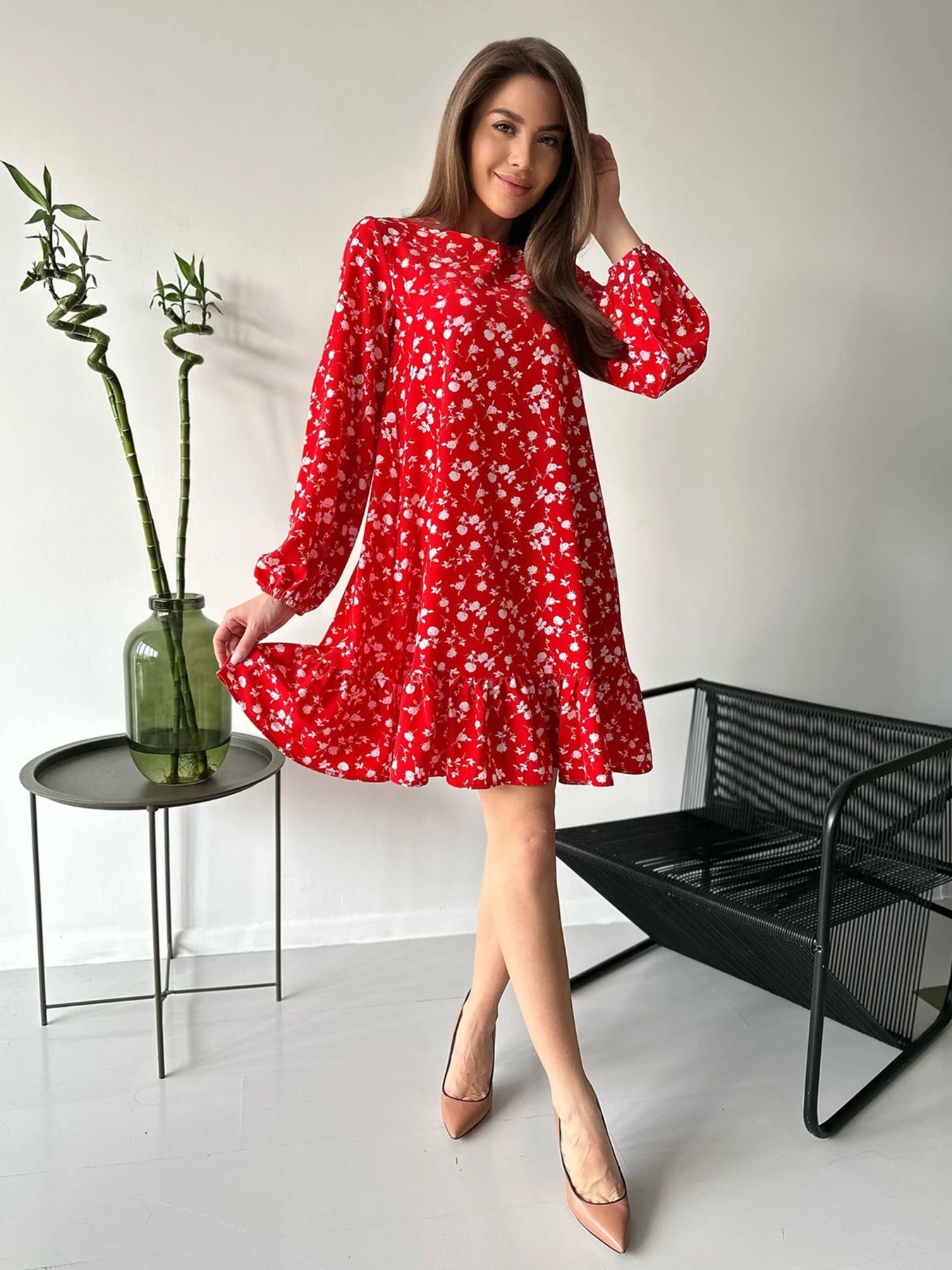 Сукні ISSA Plus модель 13761_red Сукні ISSA Plus модель 13761_red Фото