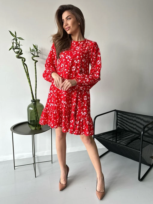 Сукні ISSA Plus модель 13761_red Фото