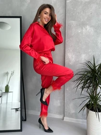 Костюми ISSA Plus модель 13762_red Фото