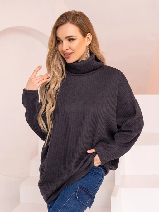 Свитры и кардиганы ISSA Plus модель 13763_darkgray Фото